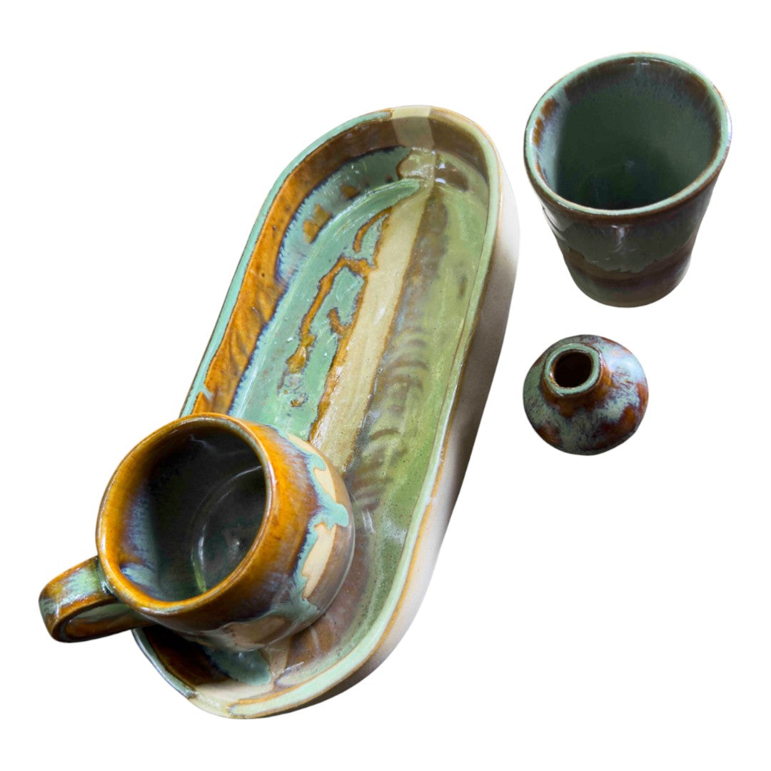 Conjunto de Café Harmonia Verde