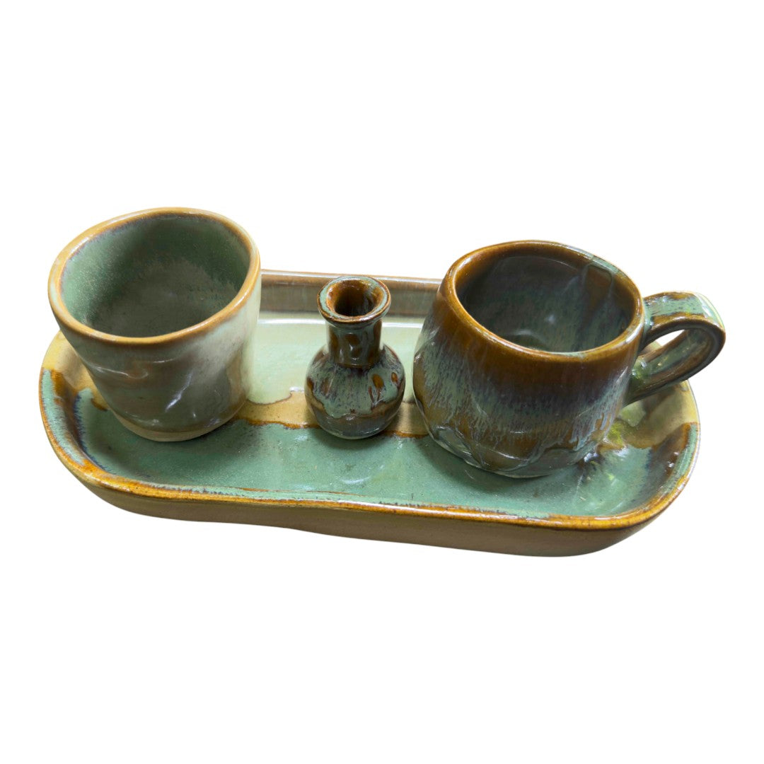 Conjunto de Café Harmonia Verde