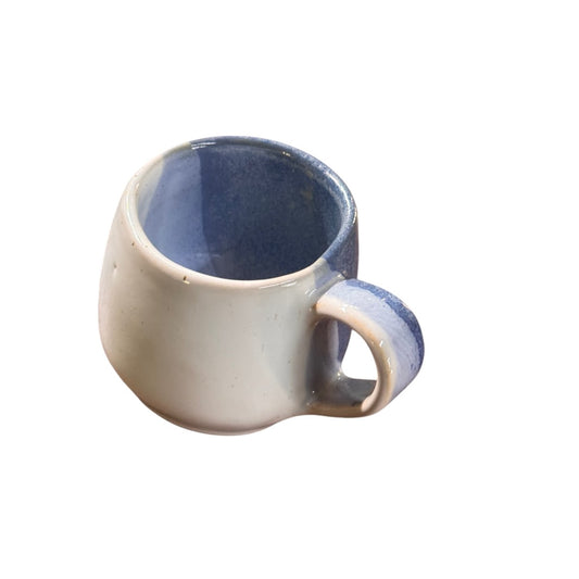 Caneca de Cerâmica Céu Azul- Coleção Charme Rústico