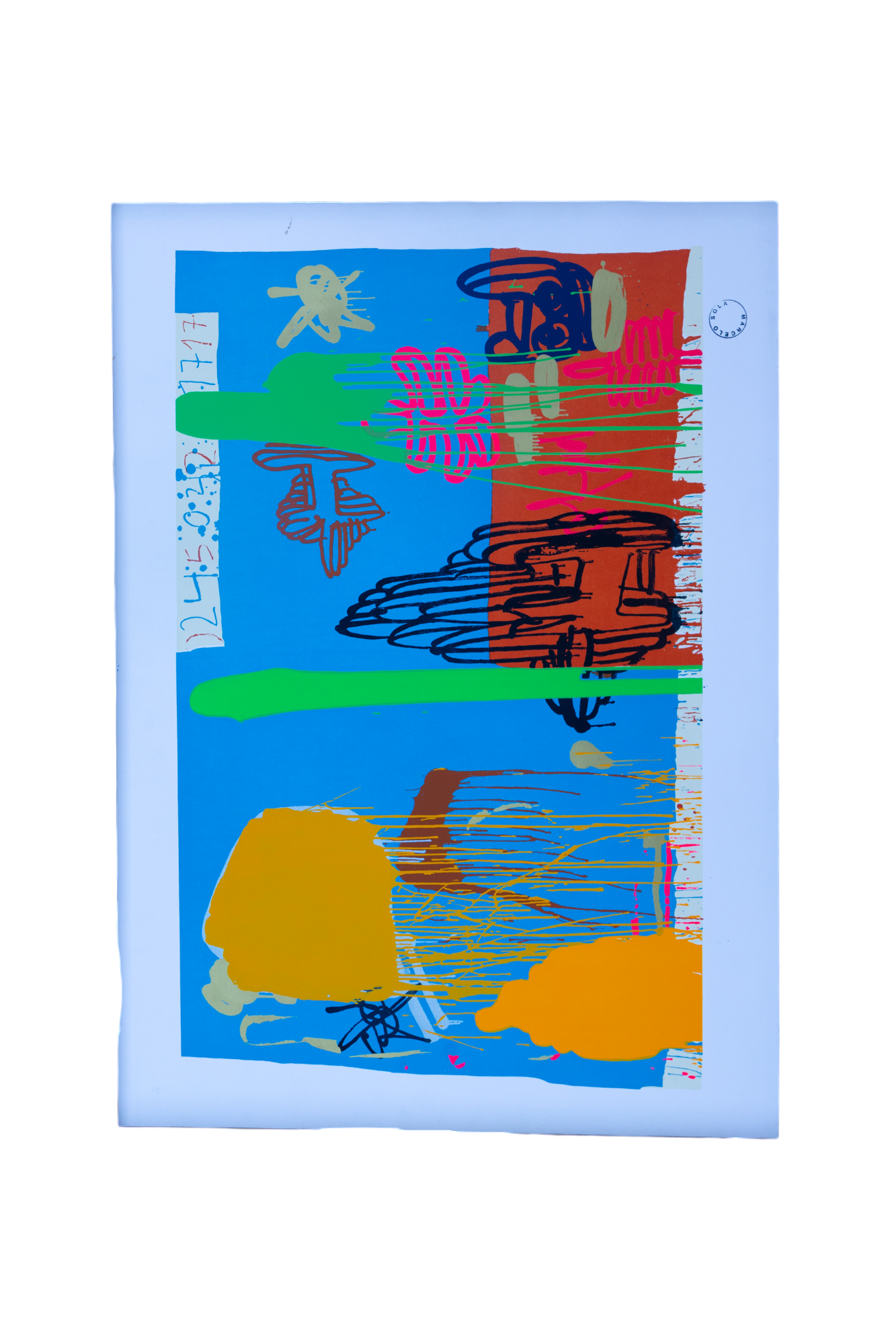 Formas/Tinta escorrida - Marcelo Sola