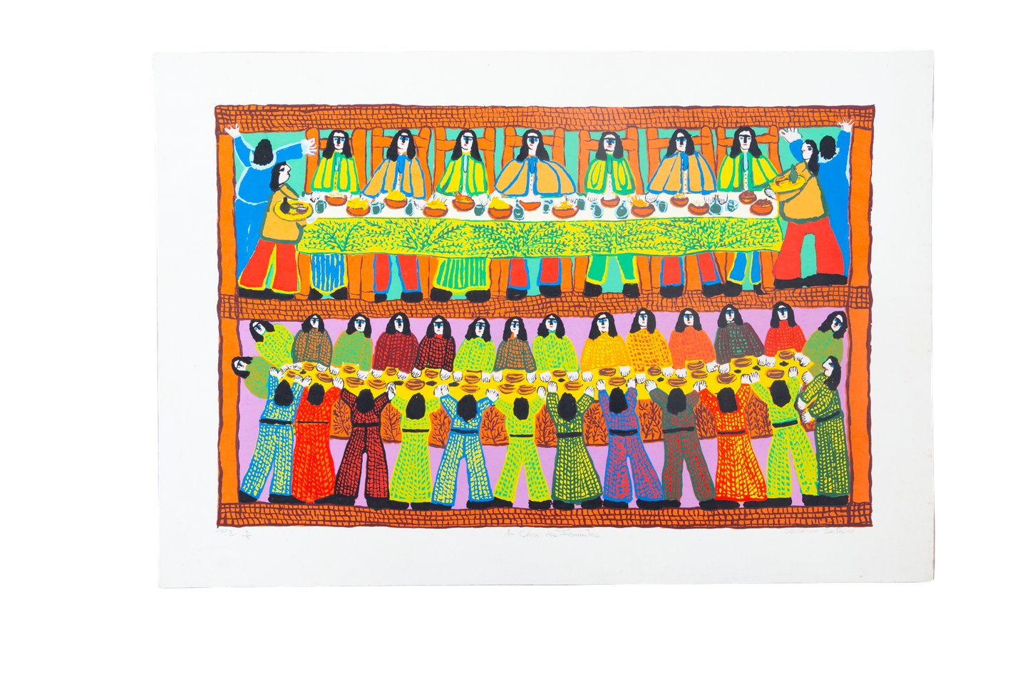 A Ceia dos Famintos - Antônio Poteiro