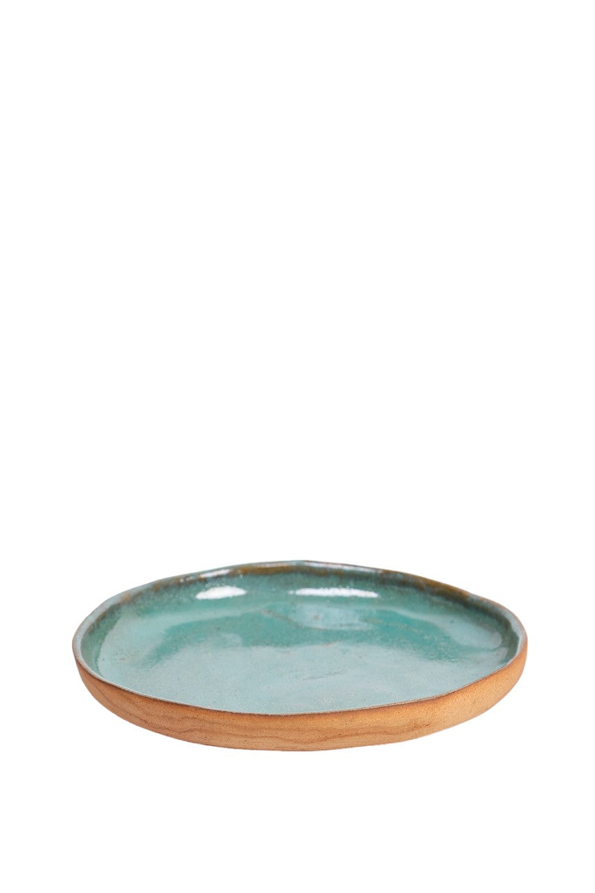 Conjunto de Pratos de Cerâmica Serene Waters – Coleção Aqua Essence