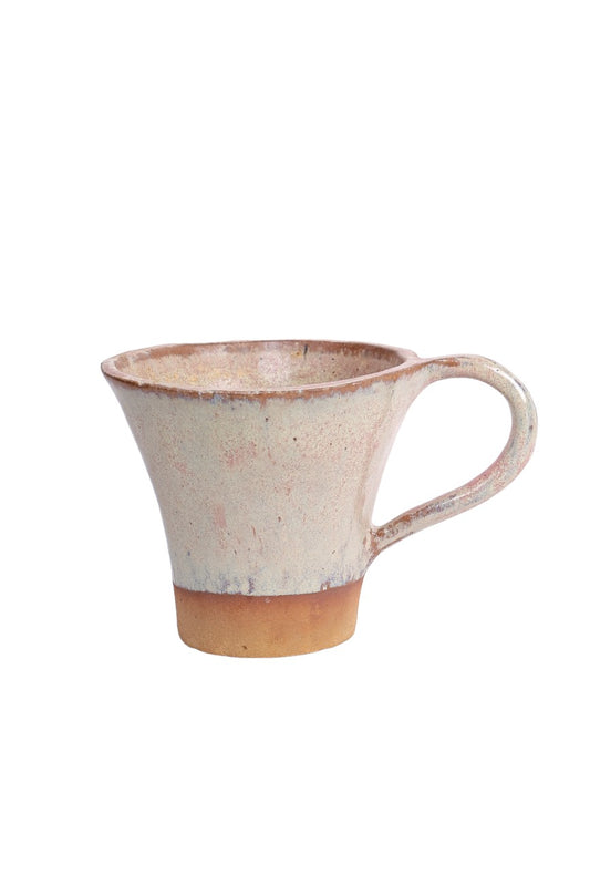 Caneca com Coador de Cerâmica Morning Mist – Coleção Tranquil