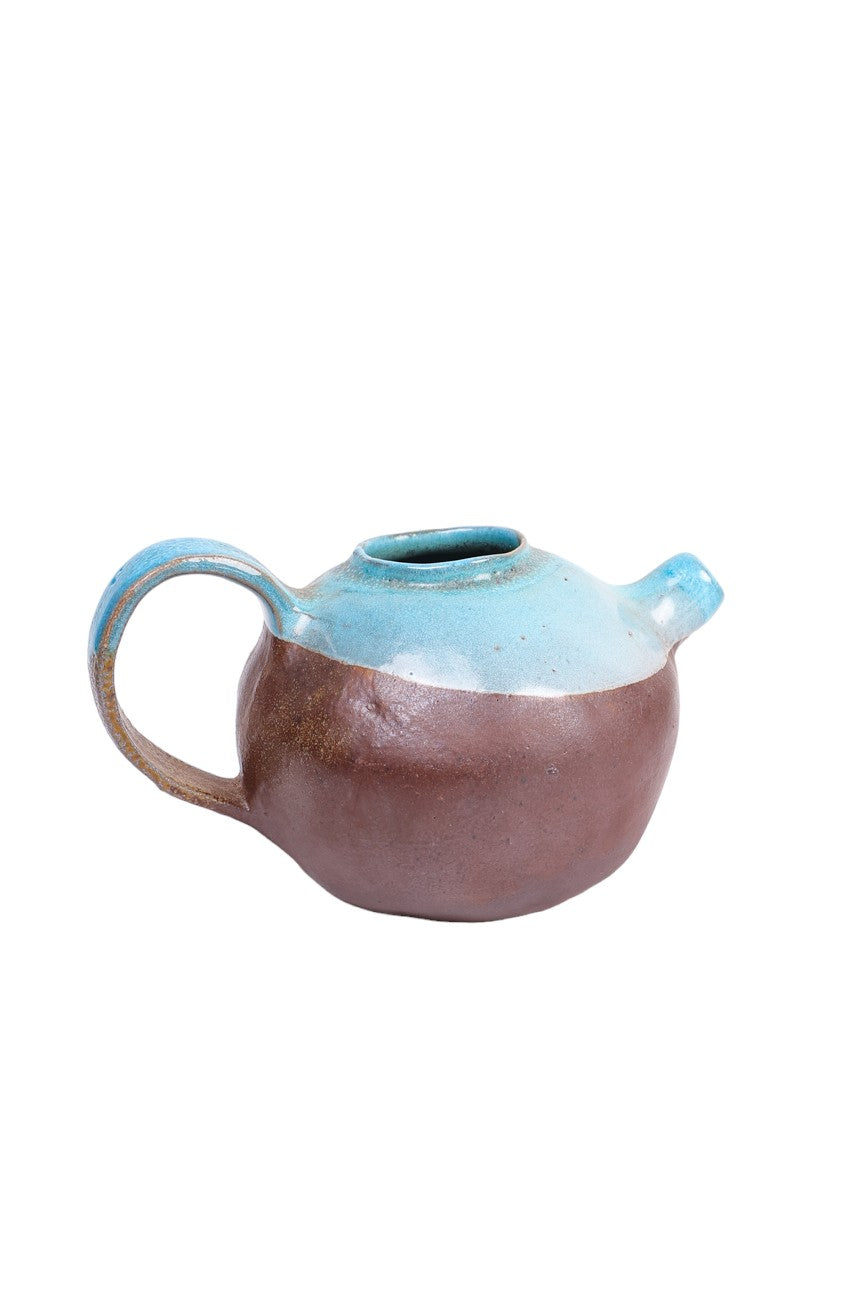 Bule de Cerâmica Coastal Breeze – Coleção Azure Horizon