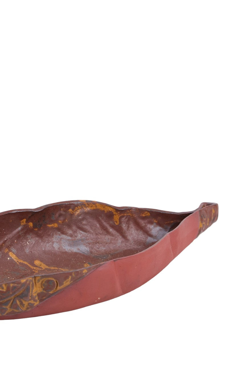Travessa de Cerâmica Autumn Leaf