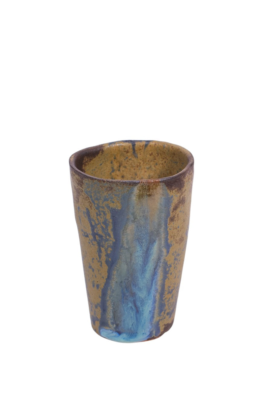 Conjunto de Copos Artesanais de Vidro Orgânico