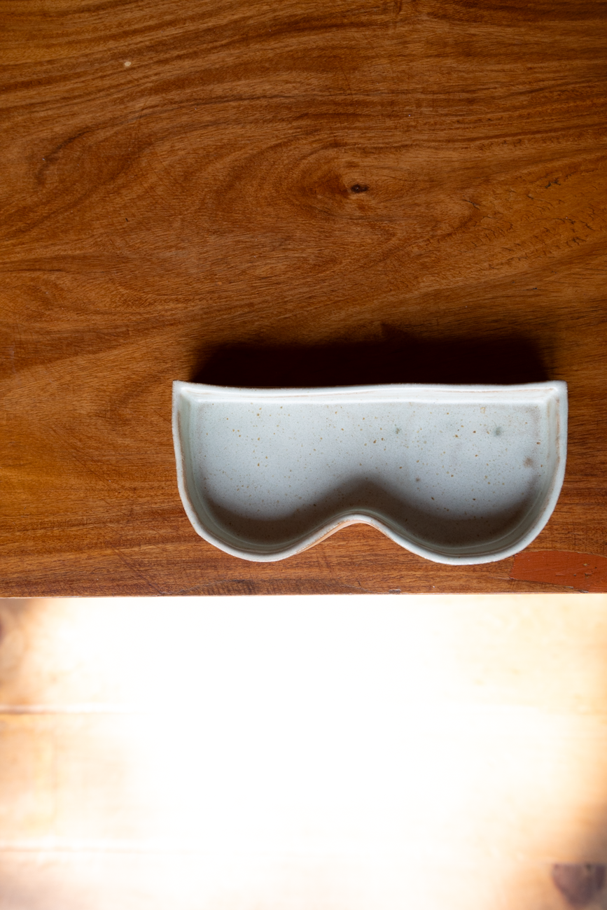 Handcrafted Ceramic Eyeglass Holder - Artisanal and Elegant