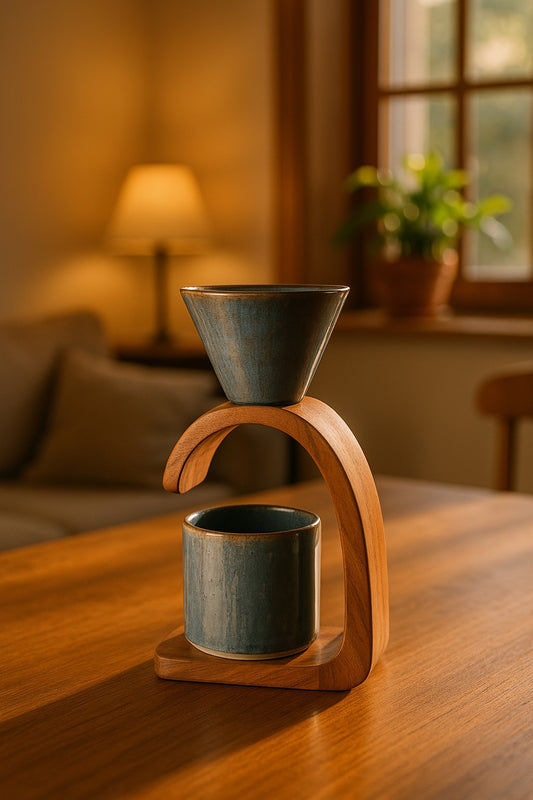 Cafeteira Artesanal - Pour Over em Cerâmica