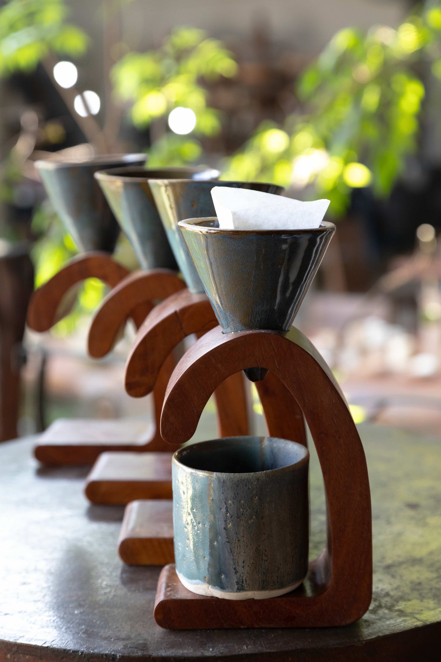 Cafeteira Artesanal - Pour Over em Cerâmica