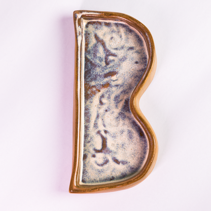 Porta-óculos Em Cerâmica Artesanal - Artístico E Elegante