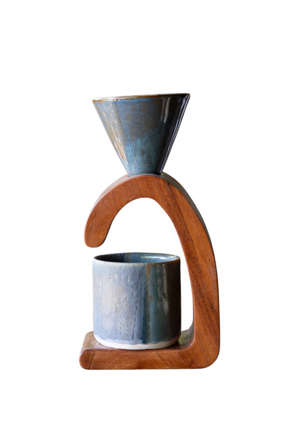 Cafeteira Artesanal - Pour Over em Cerâmica