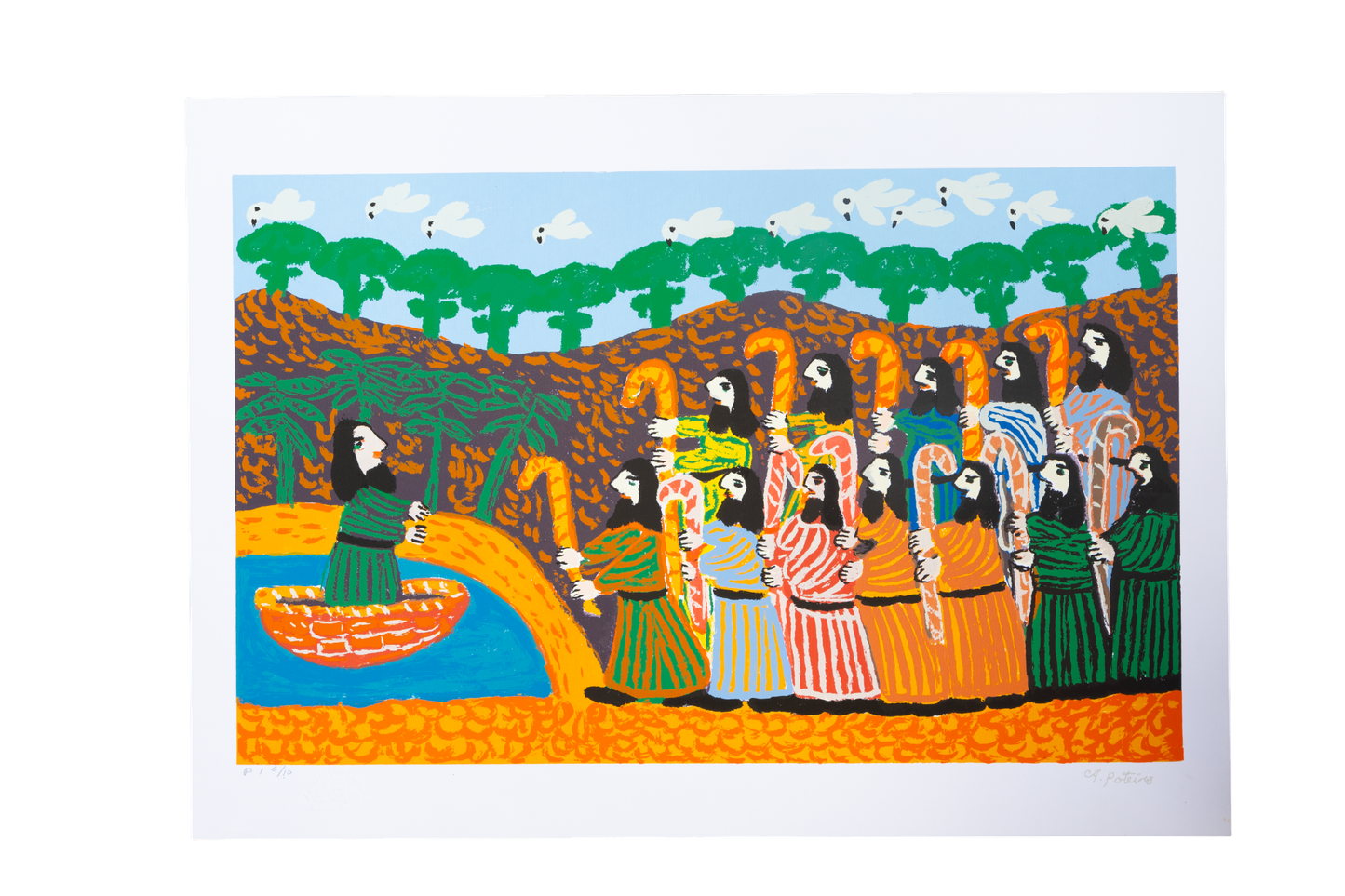 Jesus e os 12 Apóstolos - Antônio Poteiro