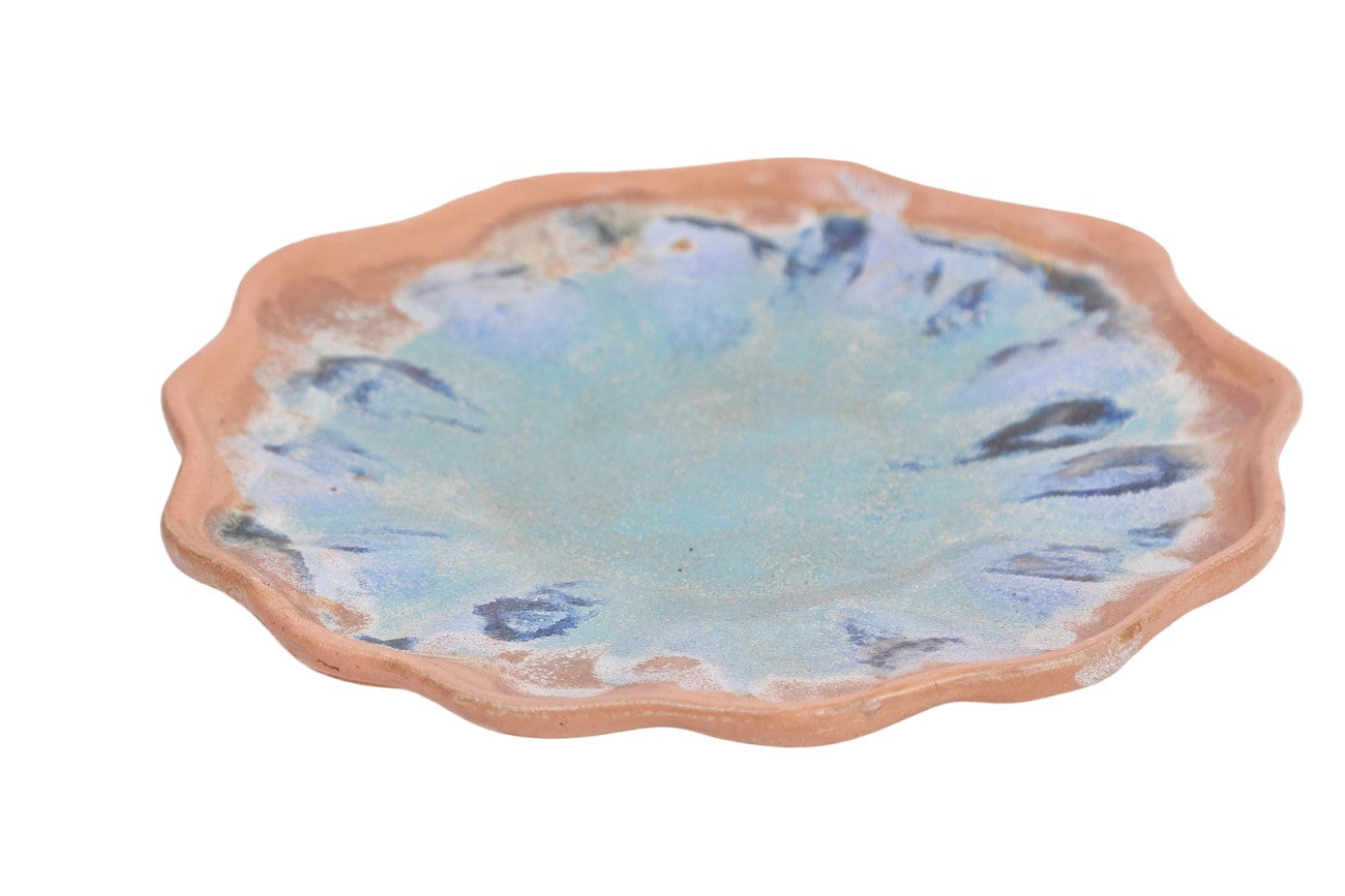 Prato de Cerâmica Coral Reef – Coleção Oceanic Inspirations