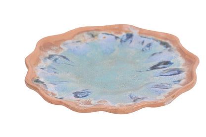 Prato de Cerâmica Coral Reef – Coleção Oceanic Inspirations