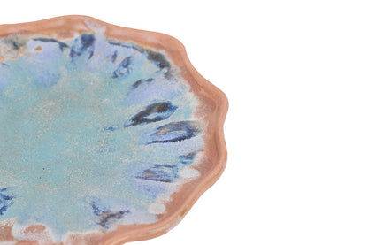 Prato de Cerâmica Coral Reef – Coleção Oceanic Inspirations