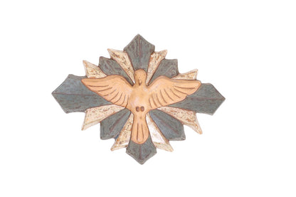 Seraphic Star – Decorativo de Parede em Cerâmica | Coleção Angelic Radiance