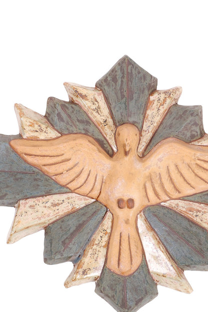 Seraphic Star – Decorativo de Parede em Cerâmica | Coleção Angelic Radiance