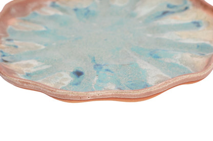 Prato de Cerâmica Coral Reef – Coleção Oceanic Inspirations