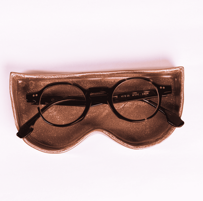 Porta-óculos Em Cerâmica Artesanal - Artístico E Elegante