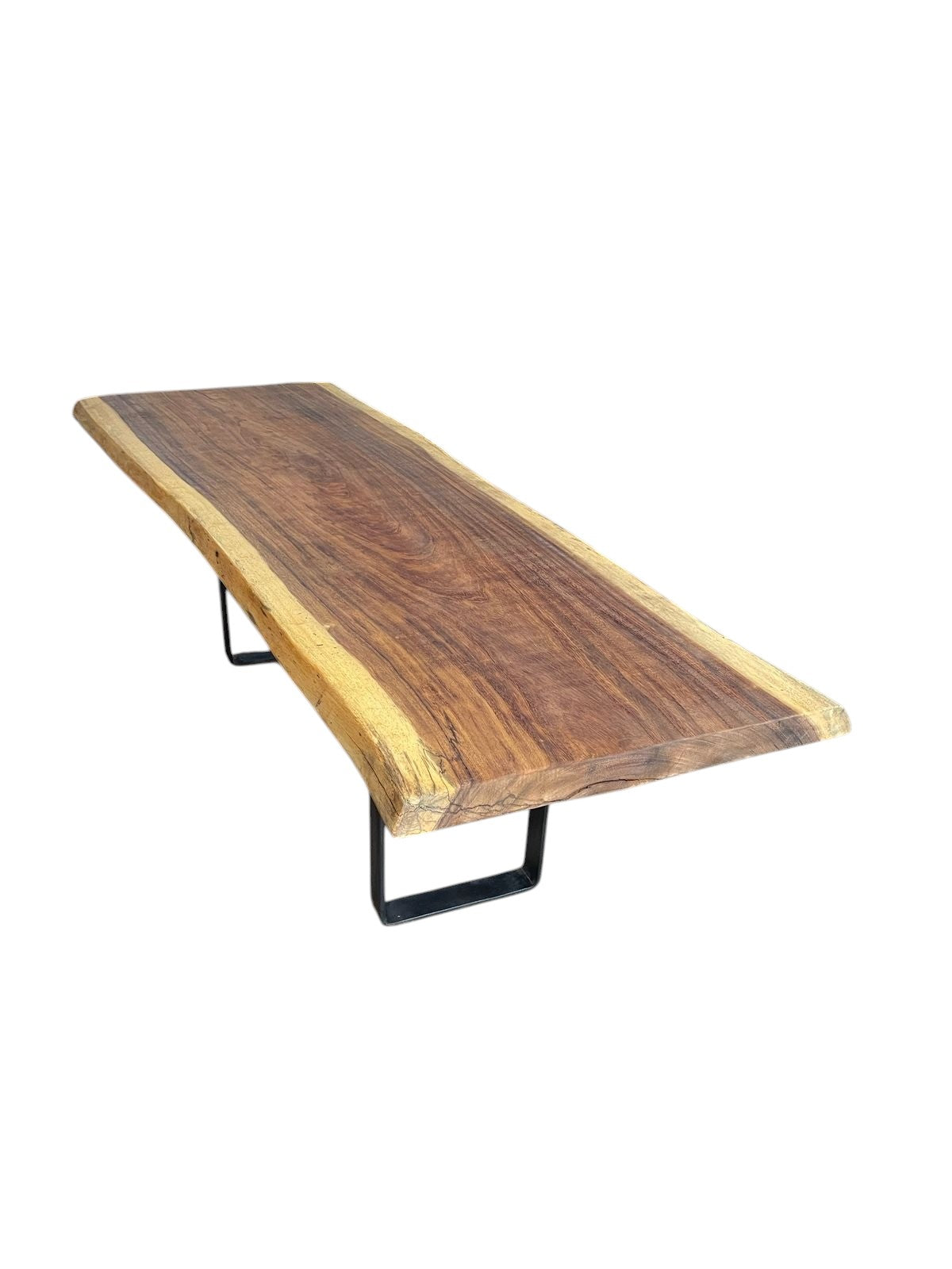 Mesa Rústica de Madeira Maciça - Pequi Preto